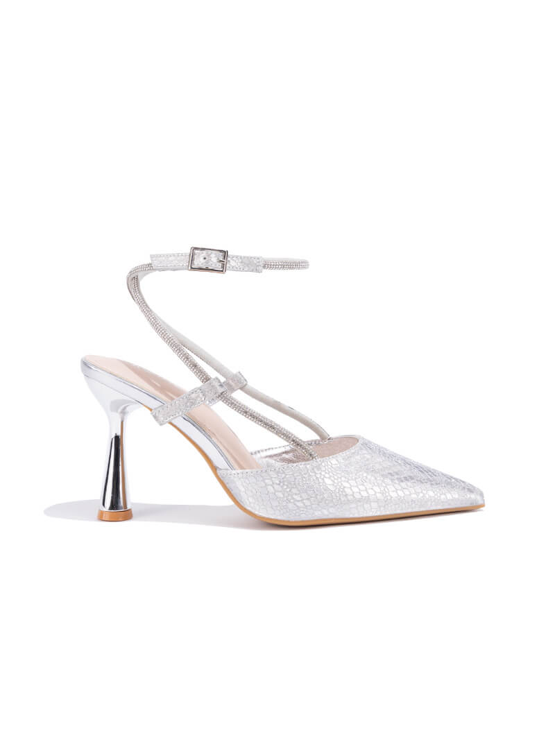 Escarpins pointus à paillettes